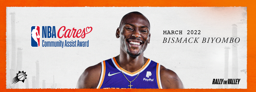 Bismack Biyombo to Receive March NBA Cares Community Assist Award